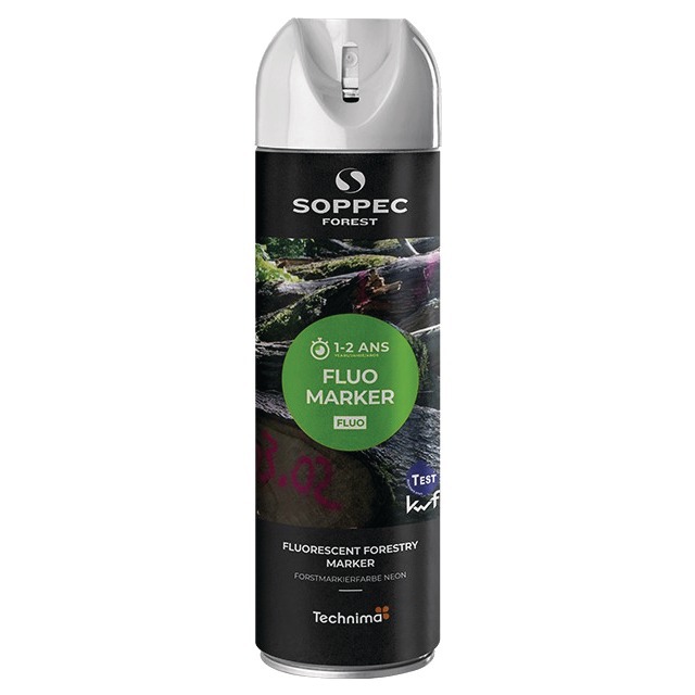 Traceur Forestier Fluorescent Blanc 500ML référence fournisseur 21312300